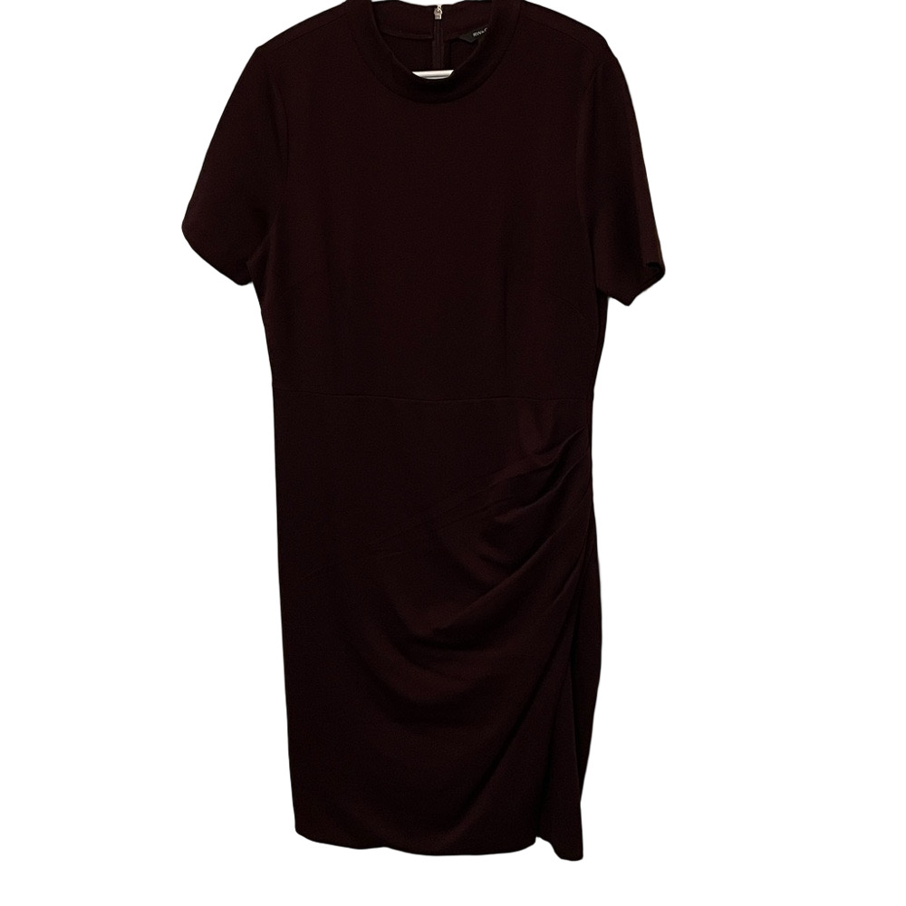 Nwt’s RW&CO Maroon Dress Size Large